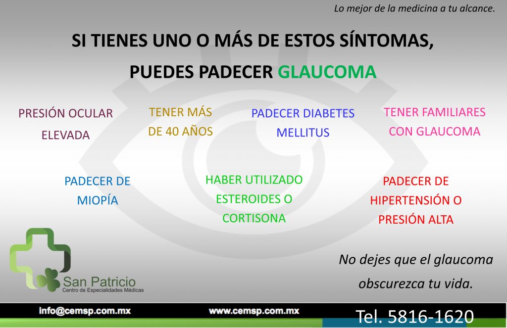 Síntomas Glaucoma